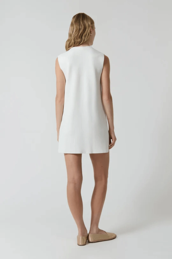 Smart Pairing Warm Base Nanda Dress White