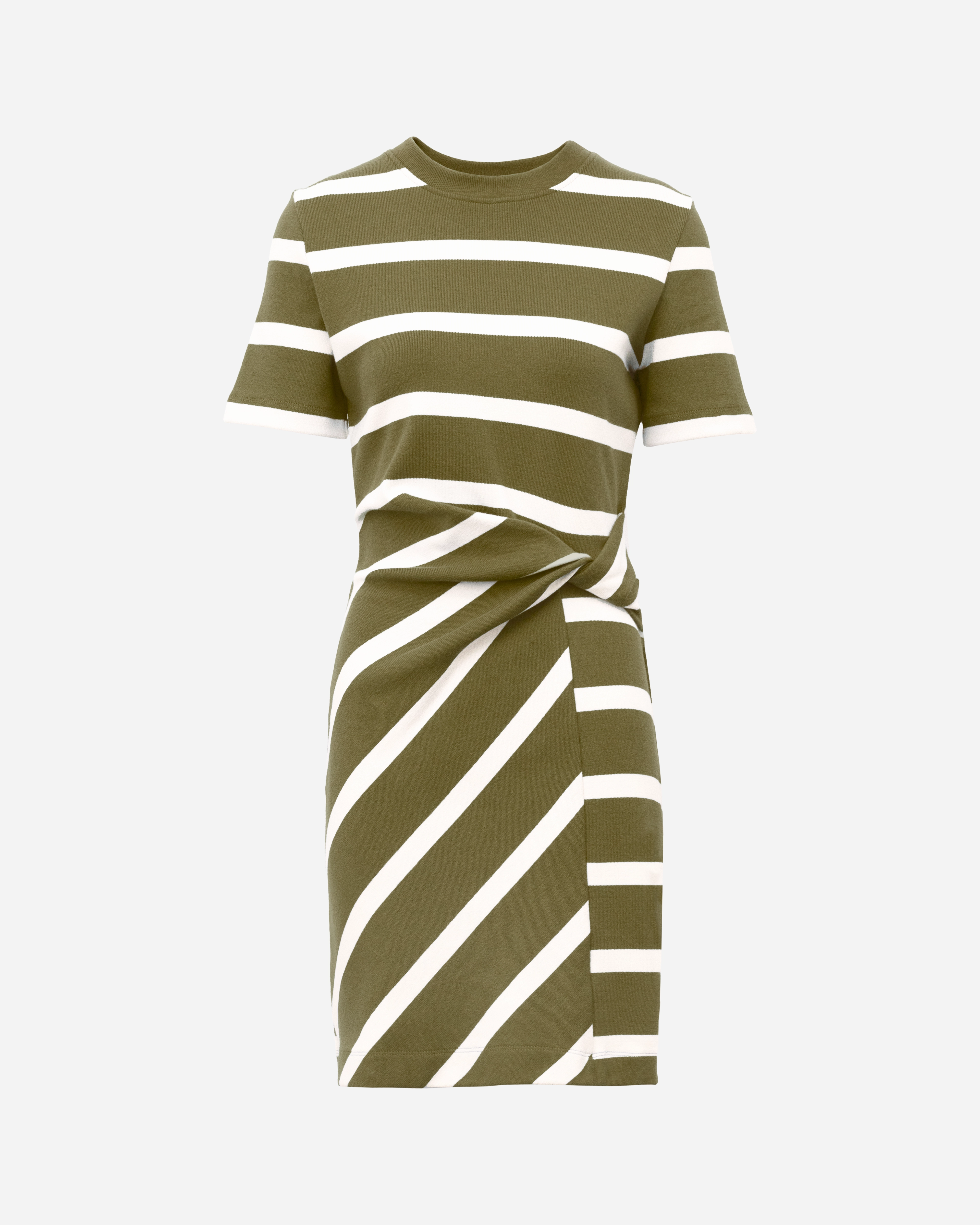 Short Striped Cody Dress Elegant Fit Event Perfect