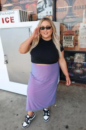 Siren Mesh Midi Skirt