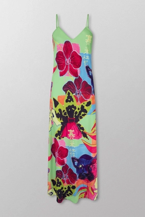 Siren Dress Wasabi Jungle Influencer-Style All-Occasion Wear