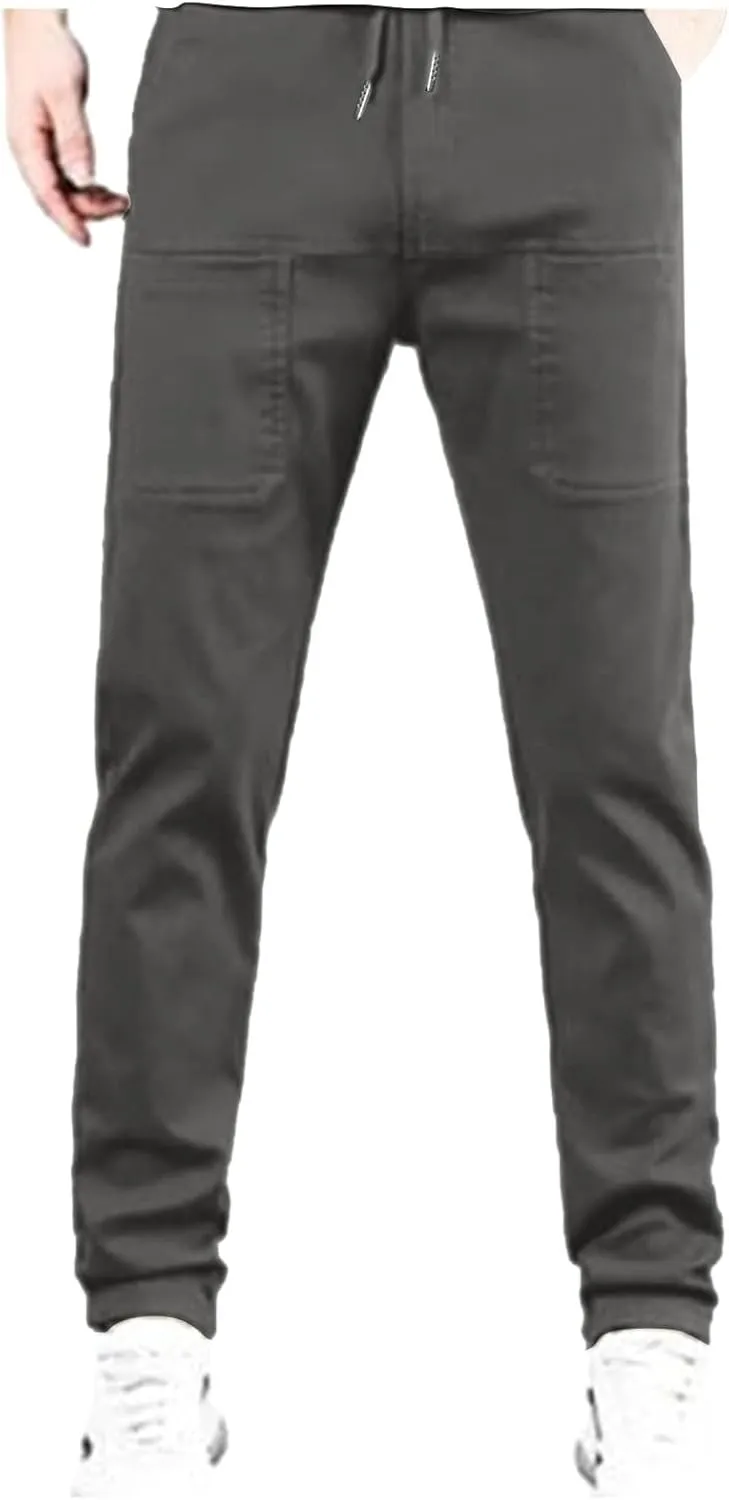 Sirmale Multipants - Janemore High Stretch Multi-Pocket Cargo Pants, Mens Cargo Pants Relaxed Fit