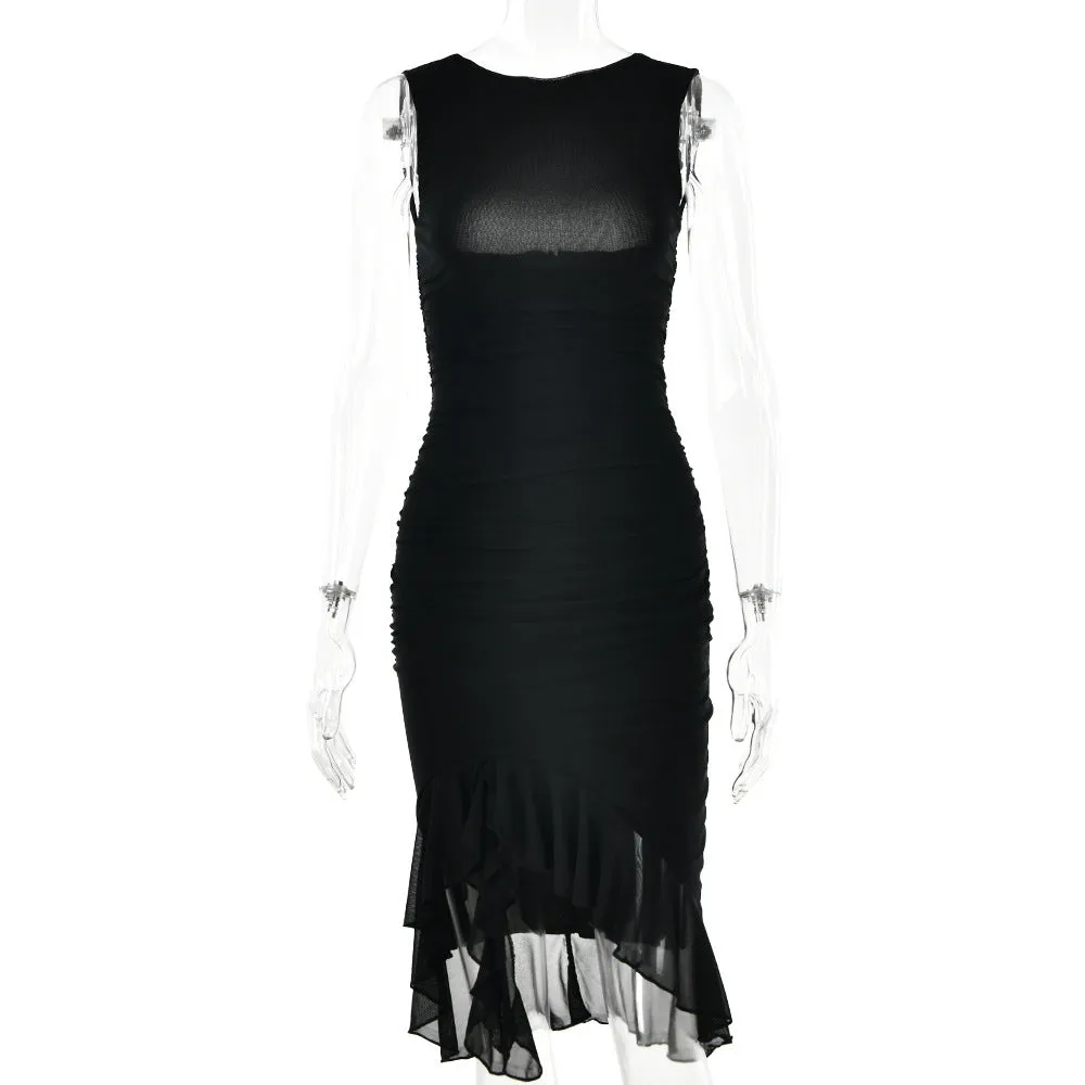 Skinny Sleeveless Dress