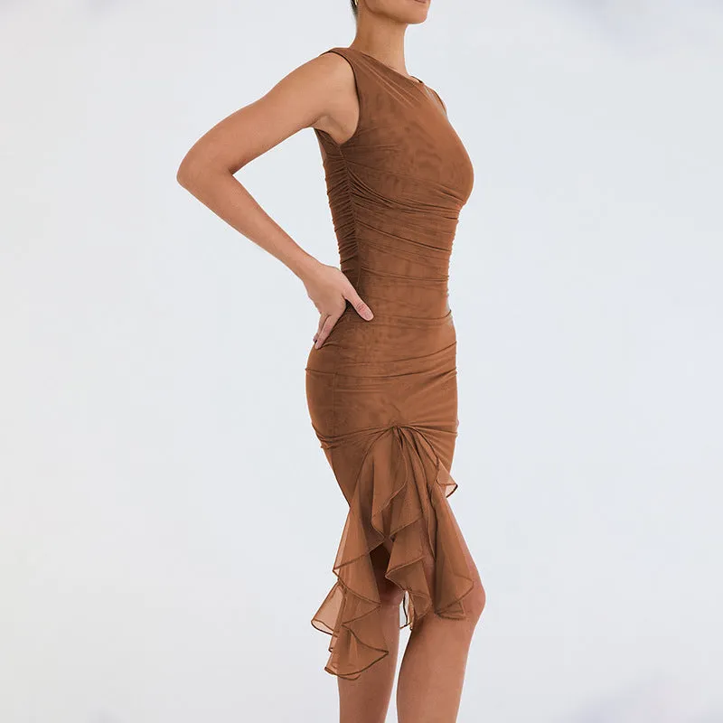 Skinny Sleeveless Dress