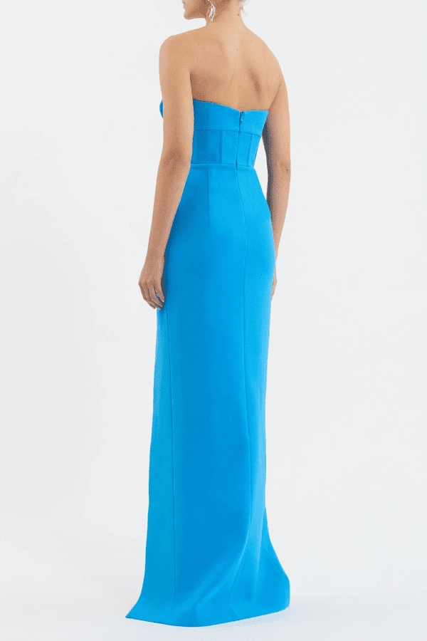 Skyla Gown Bright Blue Chill Comfort Smart Look