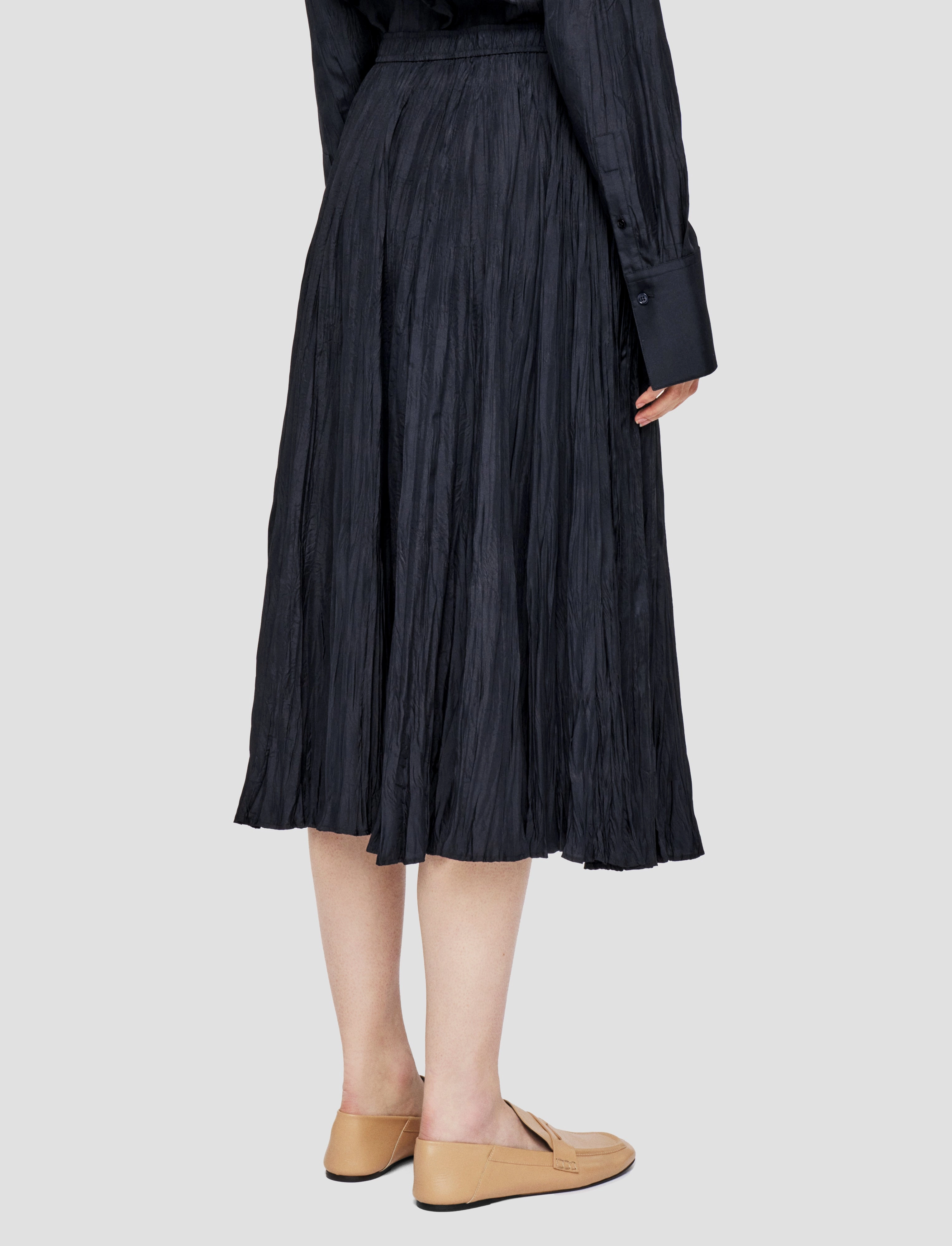 Everyday Look Light Touch Sully Habotai Silk Skirt