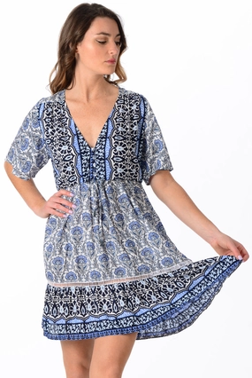 Travel-Essential Ali Dress / Navy
