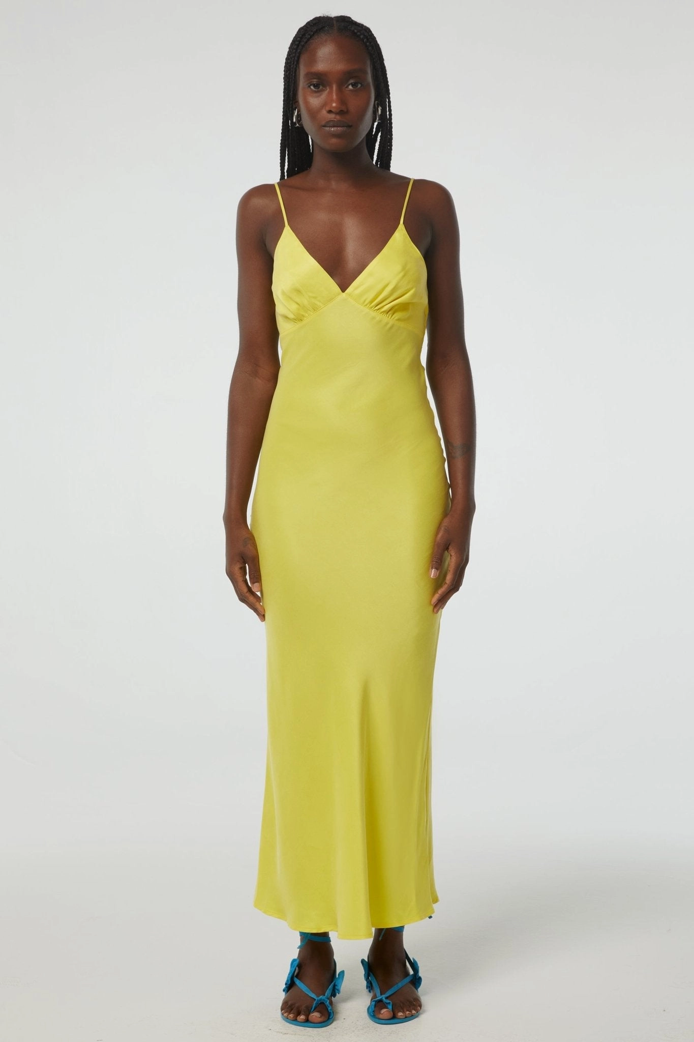 FLORENCE SLIP DRESS Layered Comfort Wear Airy Layer