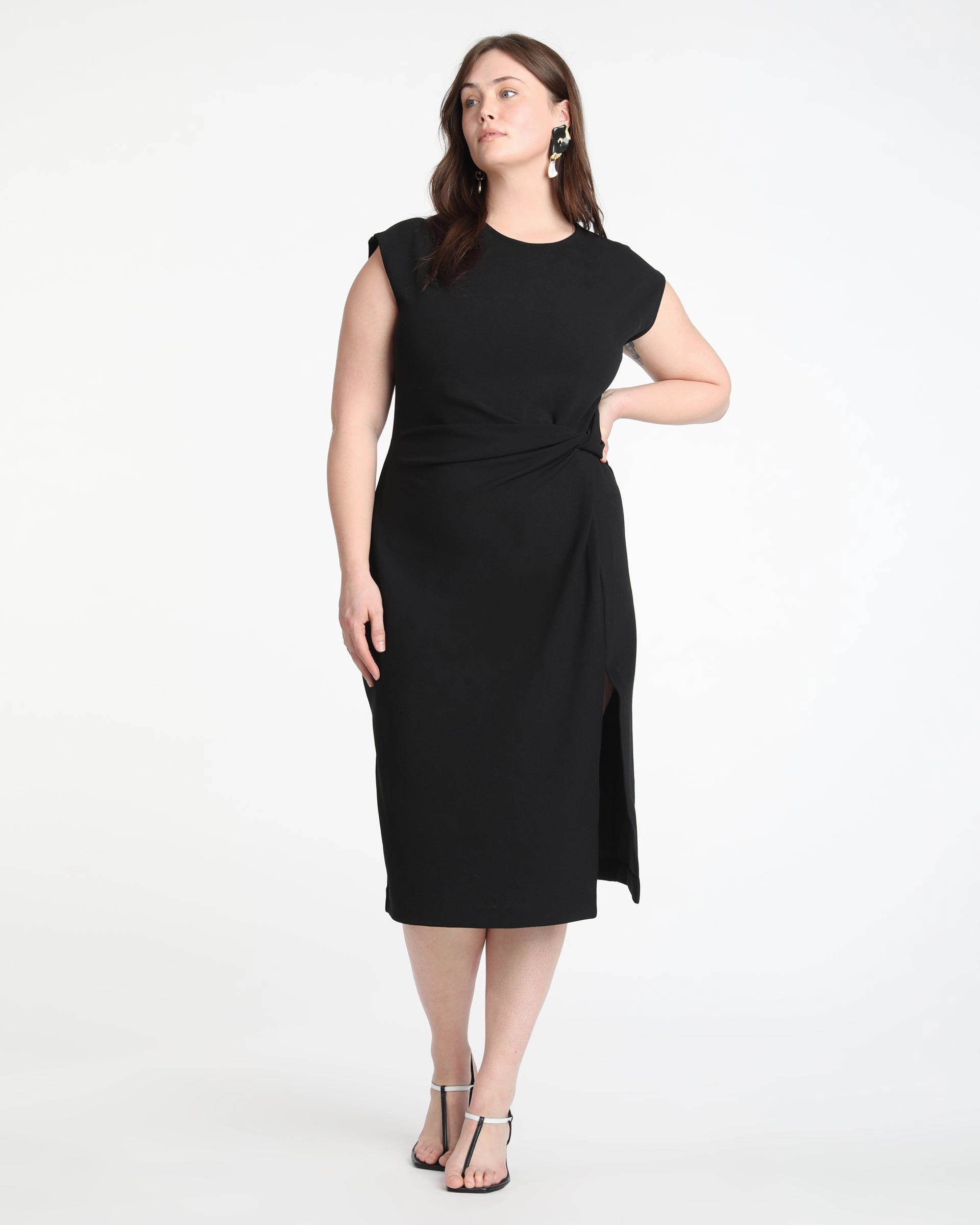 Blush Shade Casual Pick Sleeveless Cody Dress