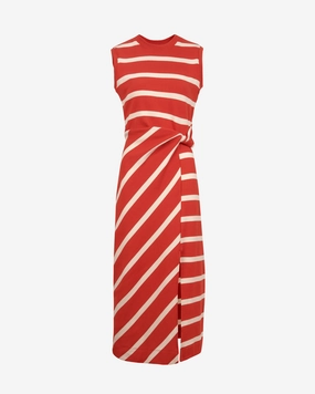 Sleeveless Striped Cody Dress All-season All Gender