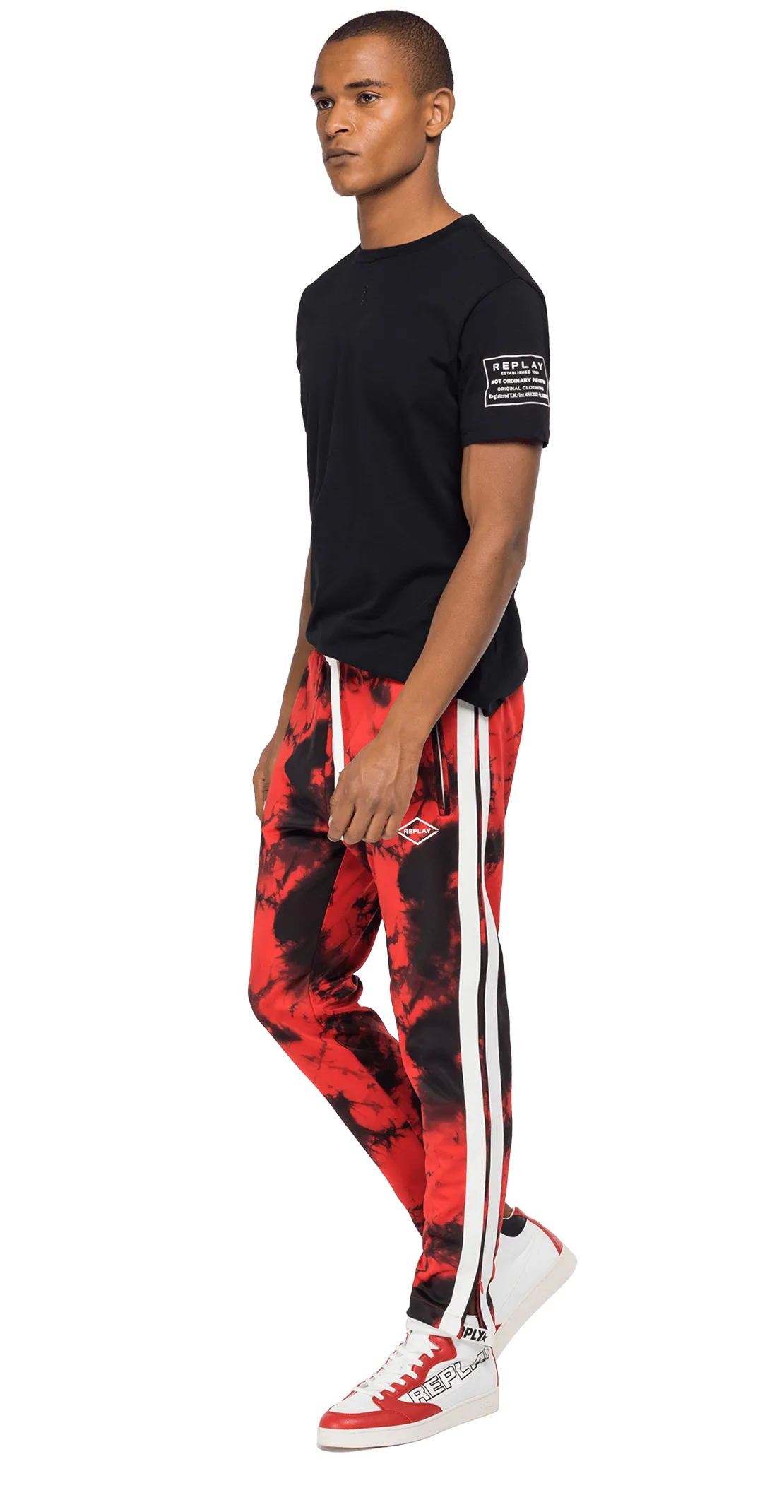 Slim Fit Jogger Pants Tie Dye