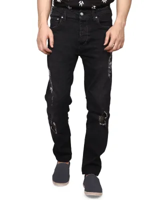Slim Fit Ripped Jeans - FMBP19-036