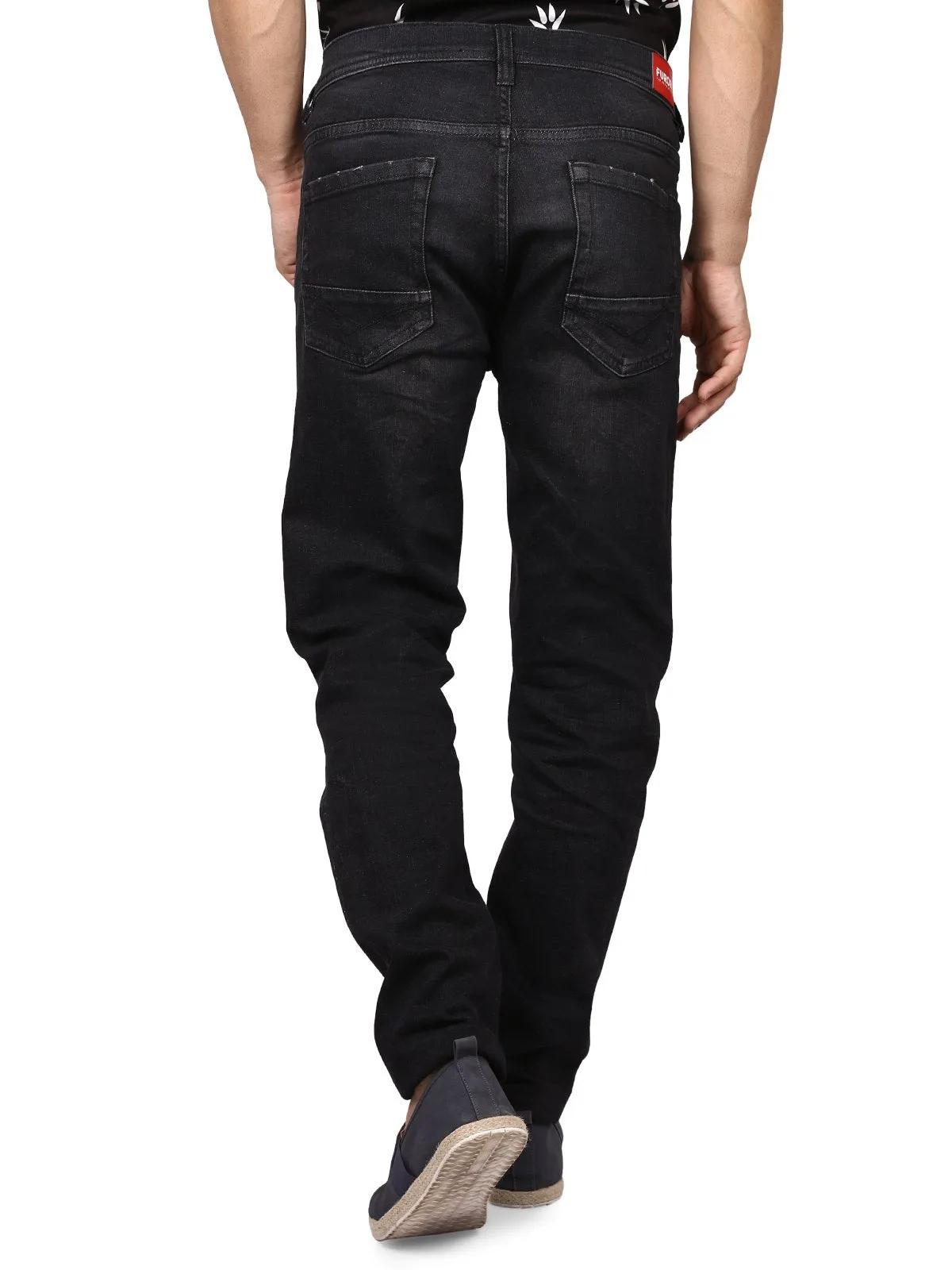 Slim Fit Ripped Jeans - FMBP19-036