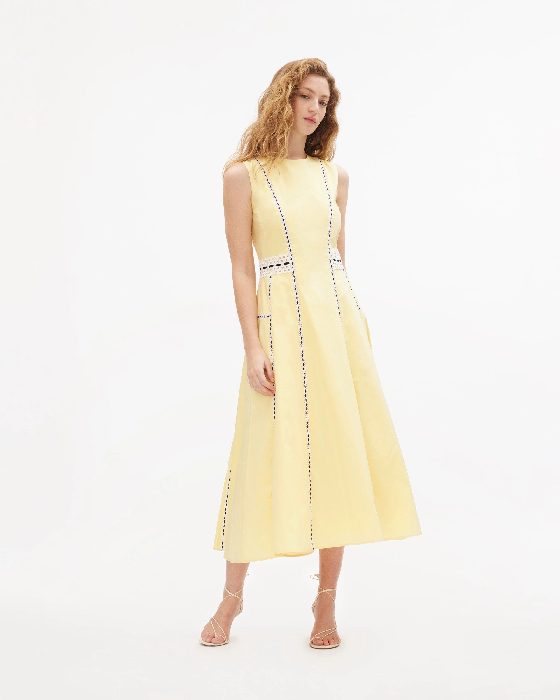 Sloane Dress Floral Pattern Minimal Mood