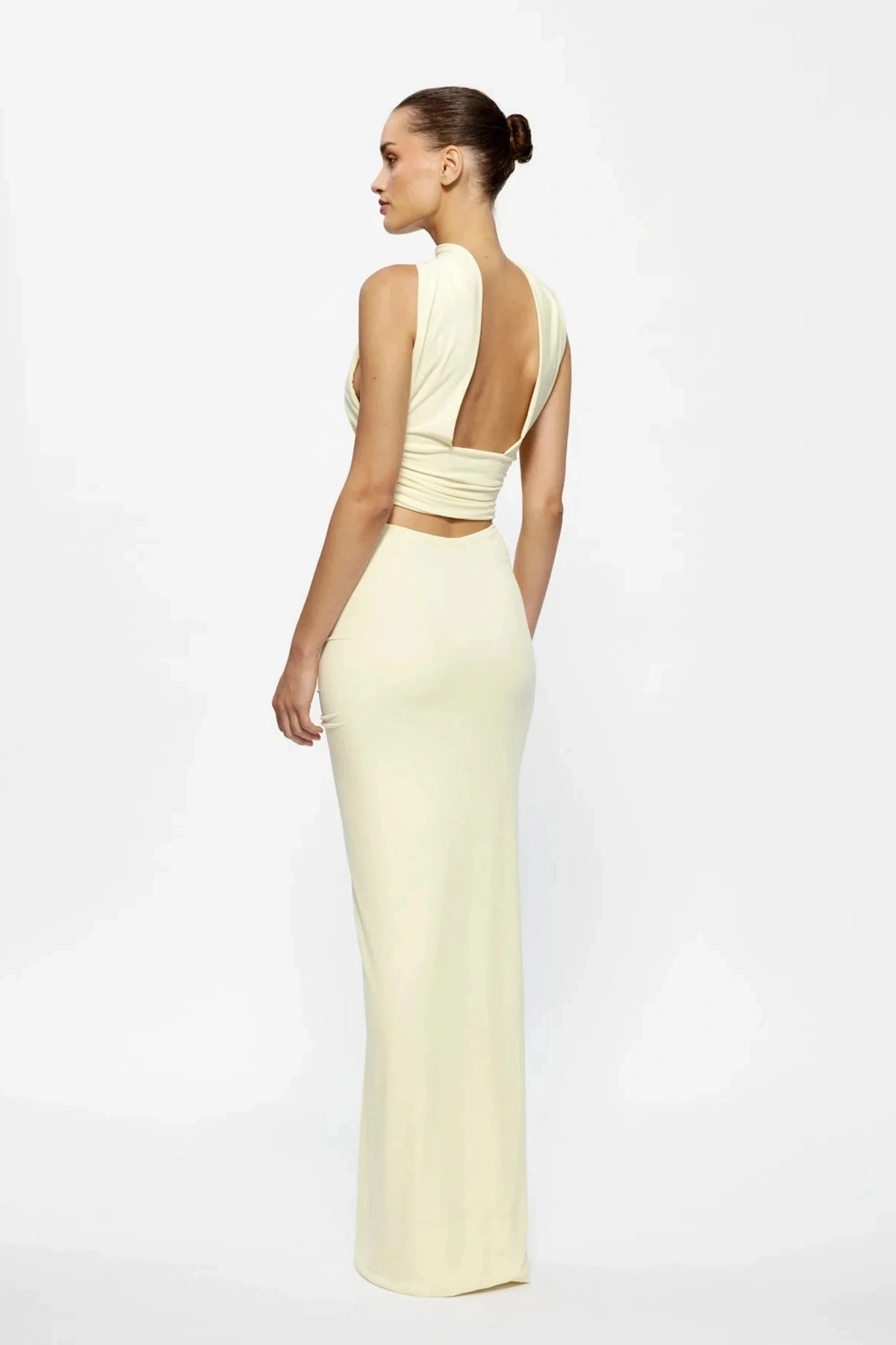 Texture Mood Kayson Maxi Skirt Lemon