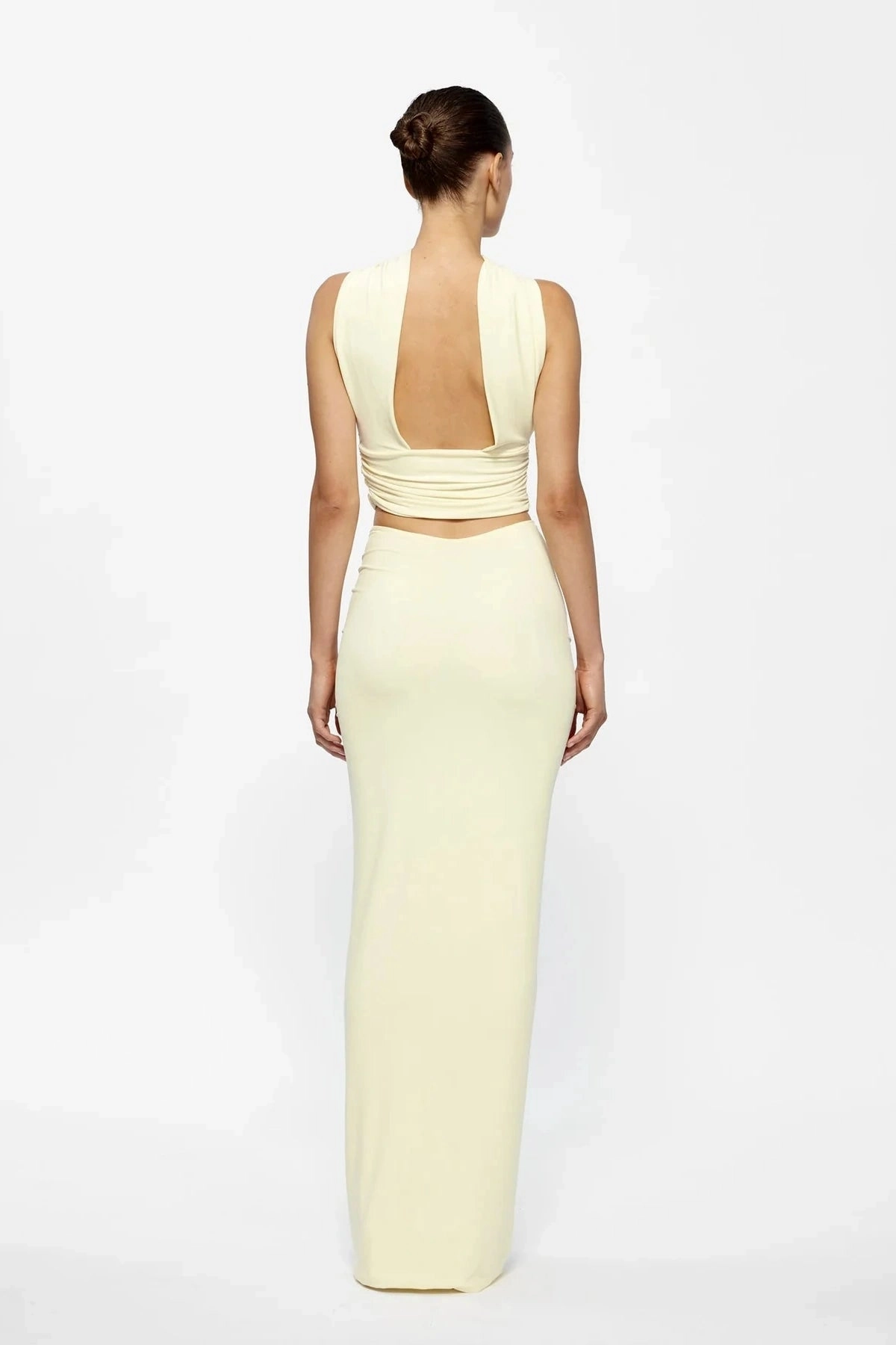 Breezy Comfort Kayson Maxi Skirt Lemon