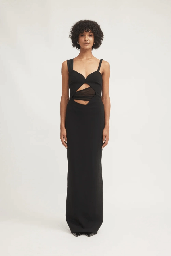 Madeleine Dress Black Chic Harmony