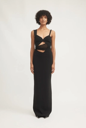 Madeleine Dress Black Chic Harmony
