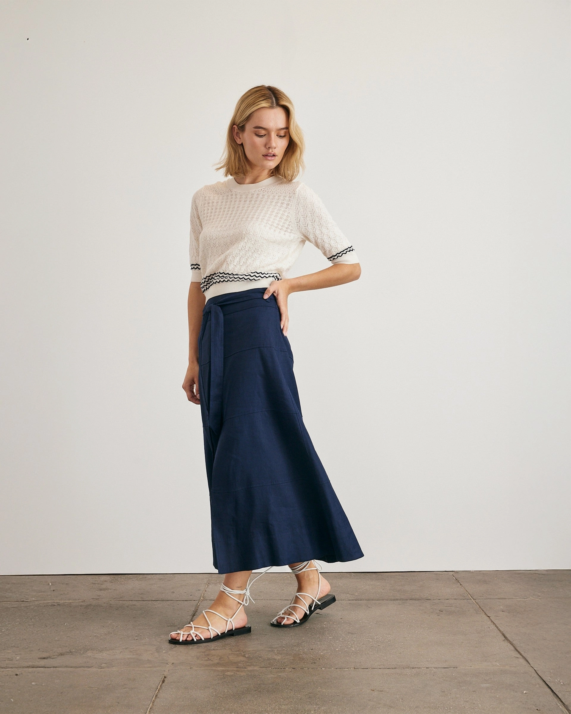 HighStretch Wrinkle Resistant Textile Diana Knit Top