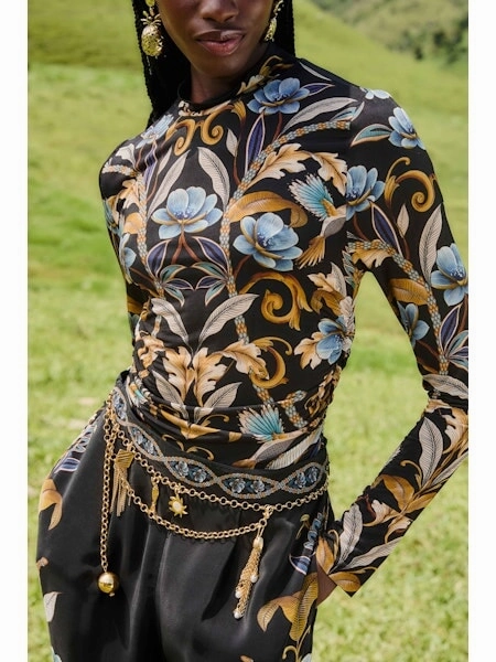 Quick Release Fasteners Snake Garden Black Jersey