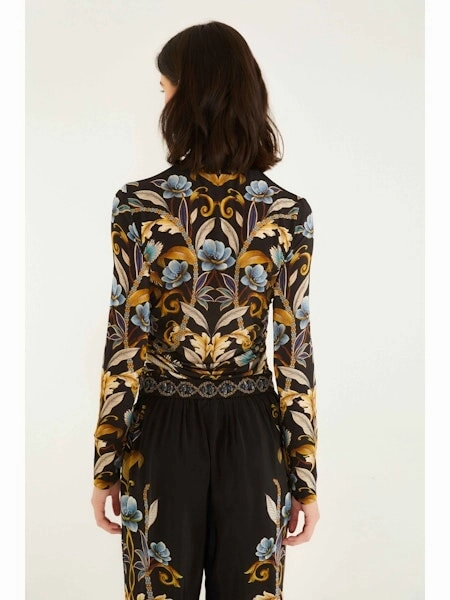 Snake Garden Black Jersey Anti Odor Finish