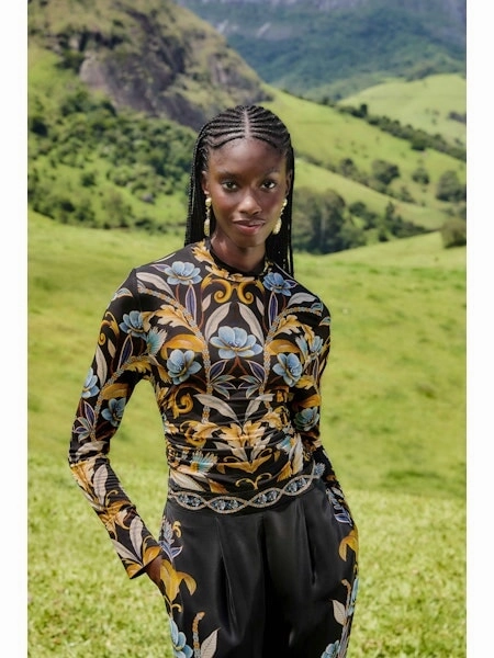 Snake Garden Black Jersey Comfy Style Everyday Jacket