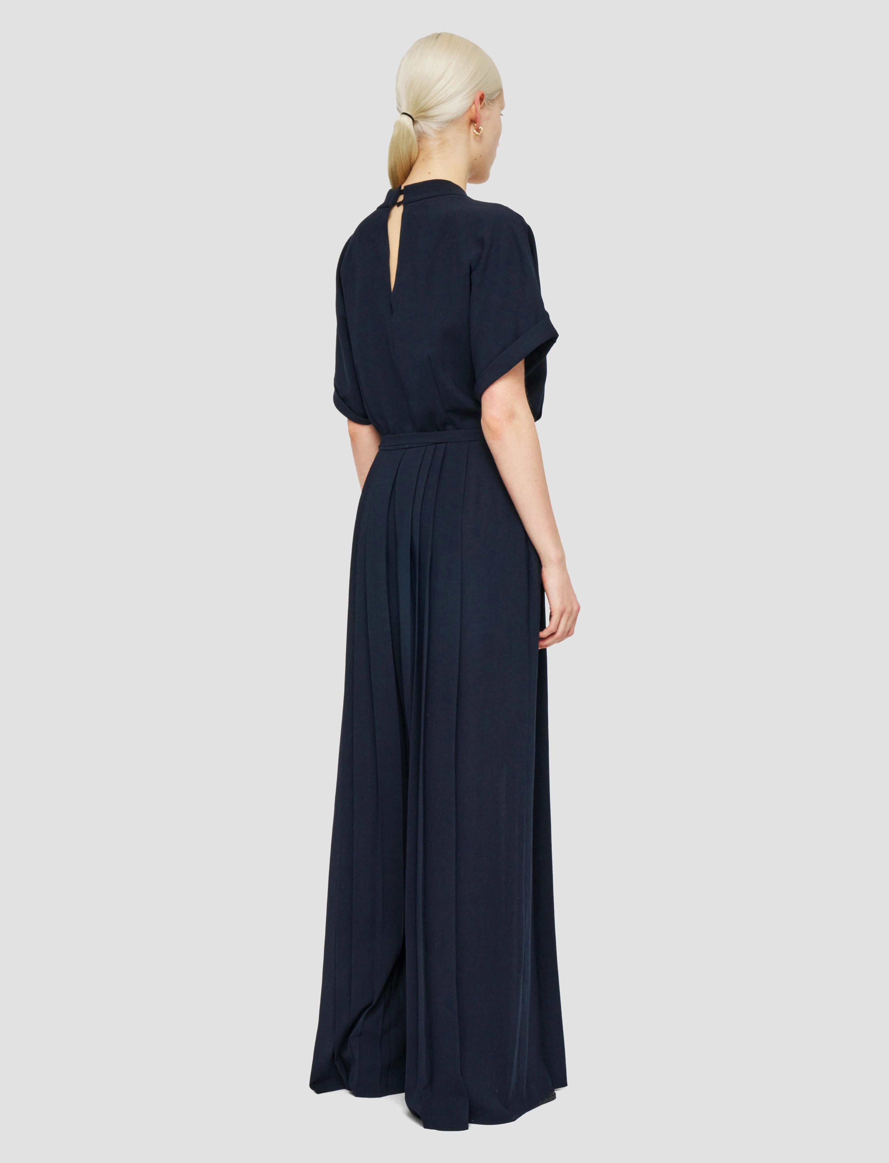 Smooth Feel Trend Focused Sofia Airy Pliss?? Jumpsuit