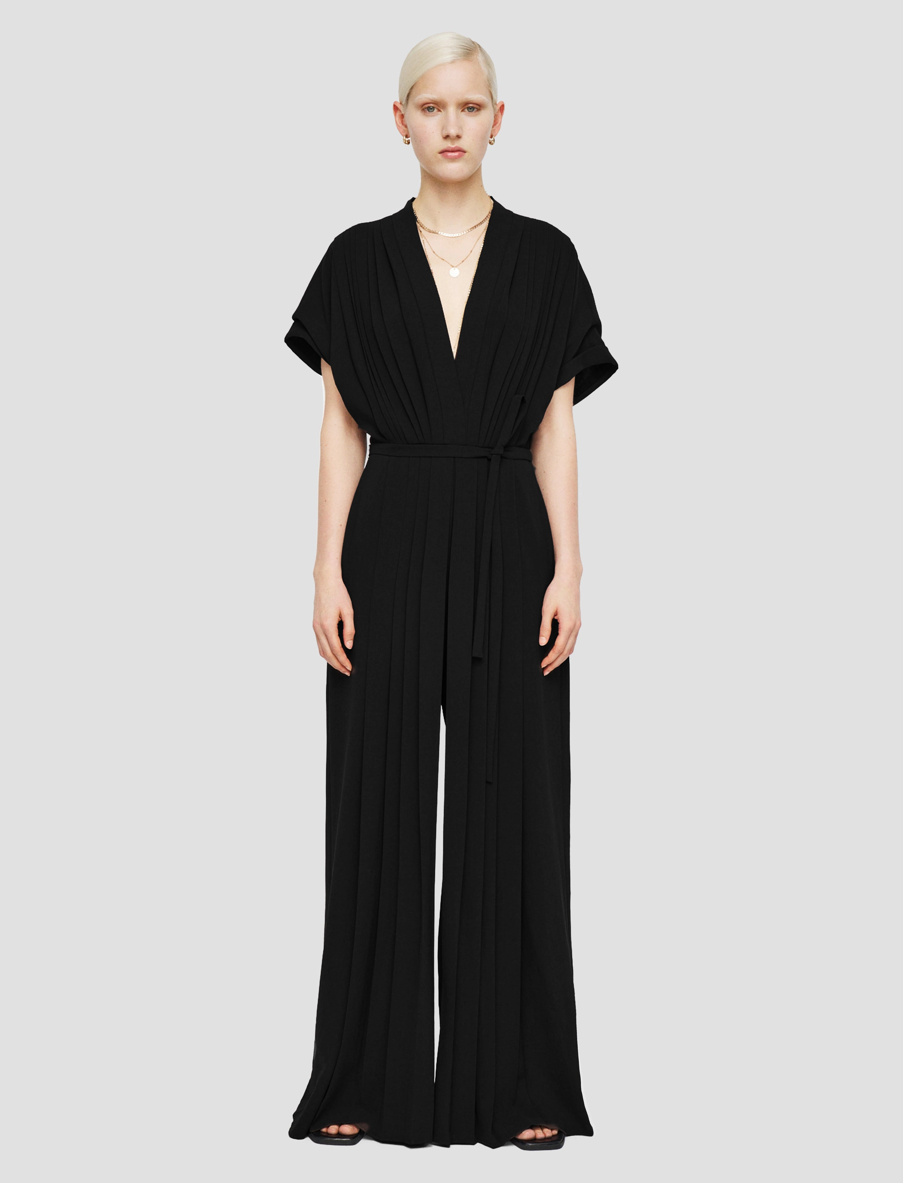 Soft touch evening dress Sofia Airy Pliss?? Jumpsuit