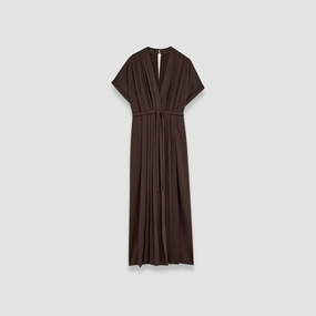 Sofia Airy Pliss?? Jumpsuit Earth Colors Smart And Comfortable