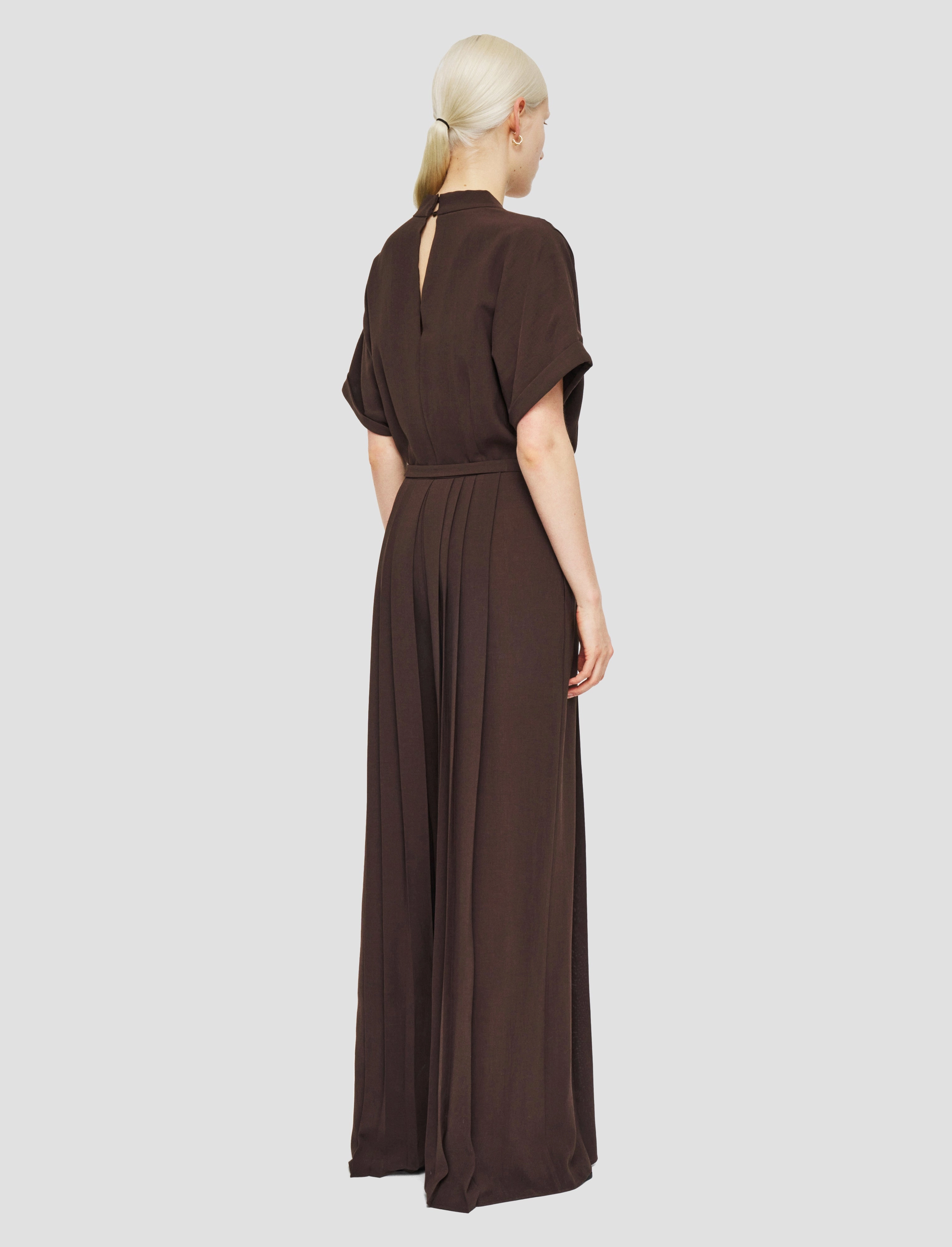 Sofia Airy Pliss?? Jumpsuit Easy Layering Piece