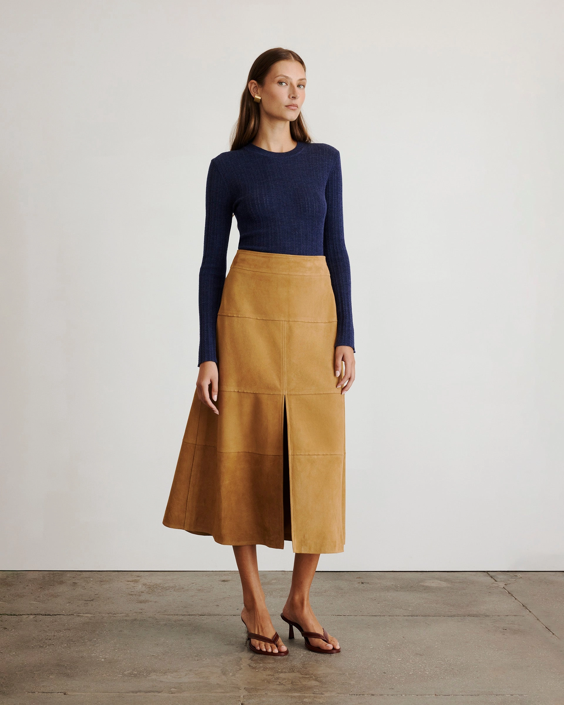 MoistureWickingFabric Flexibility Fit Suede Hudson Skirt