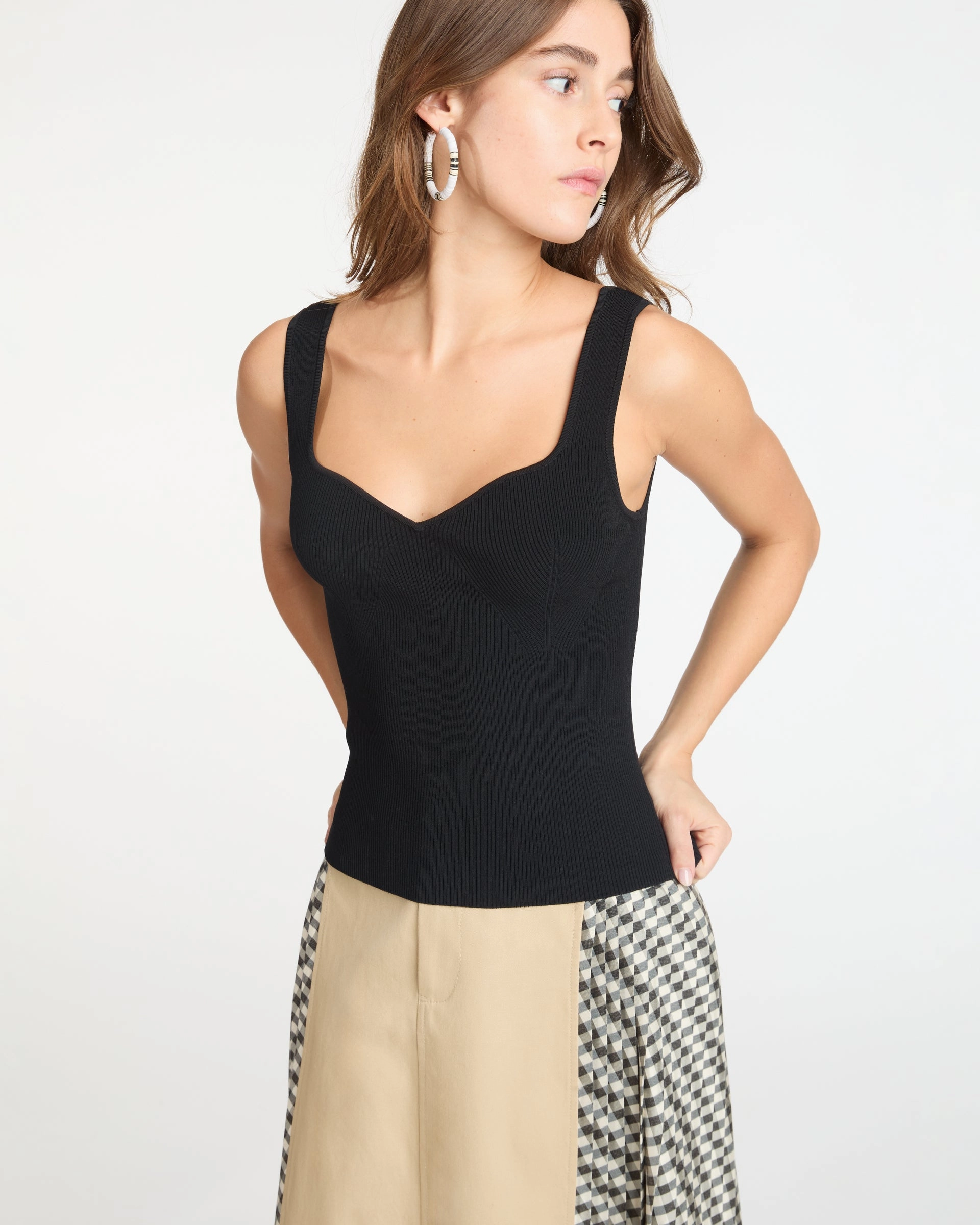 GarmentWashed Softness Breathable Ventilation Jules Knit Top