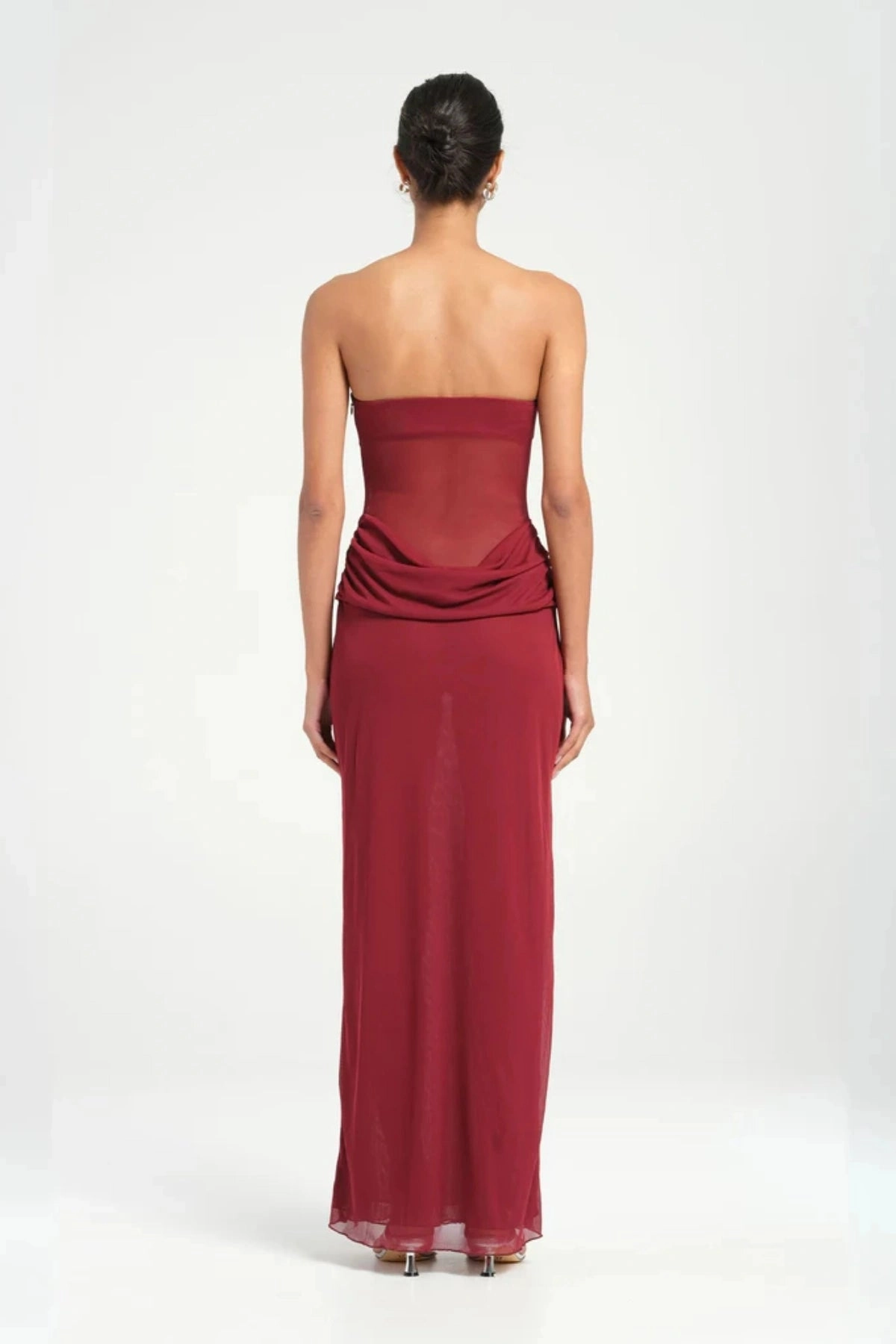 Petra Maxi Wine Perfect For Any Occasion Sleek Comfort