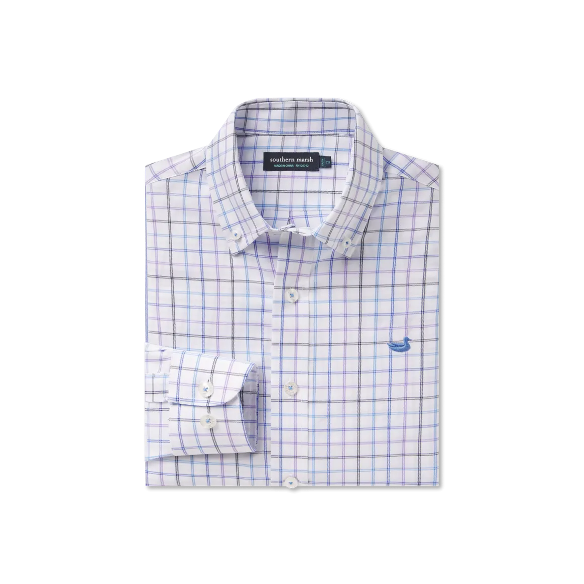 Southern Marsh - Youth Chateau Windowpane Dress Shirt