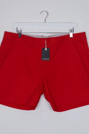 Sportscraft Red Chino Shorts 18