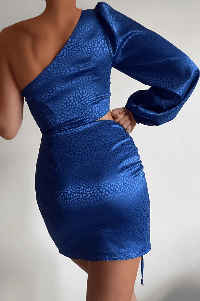 Stella Mini Dress - Royal Blue