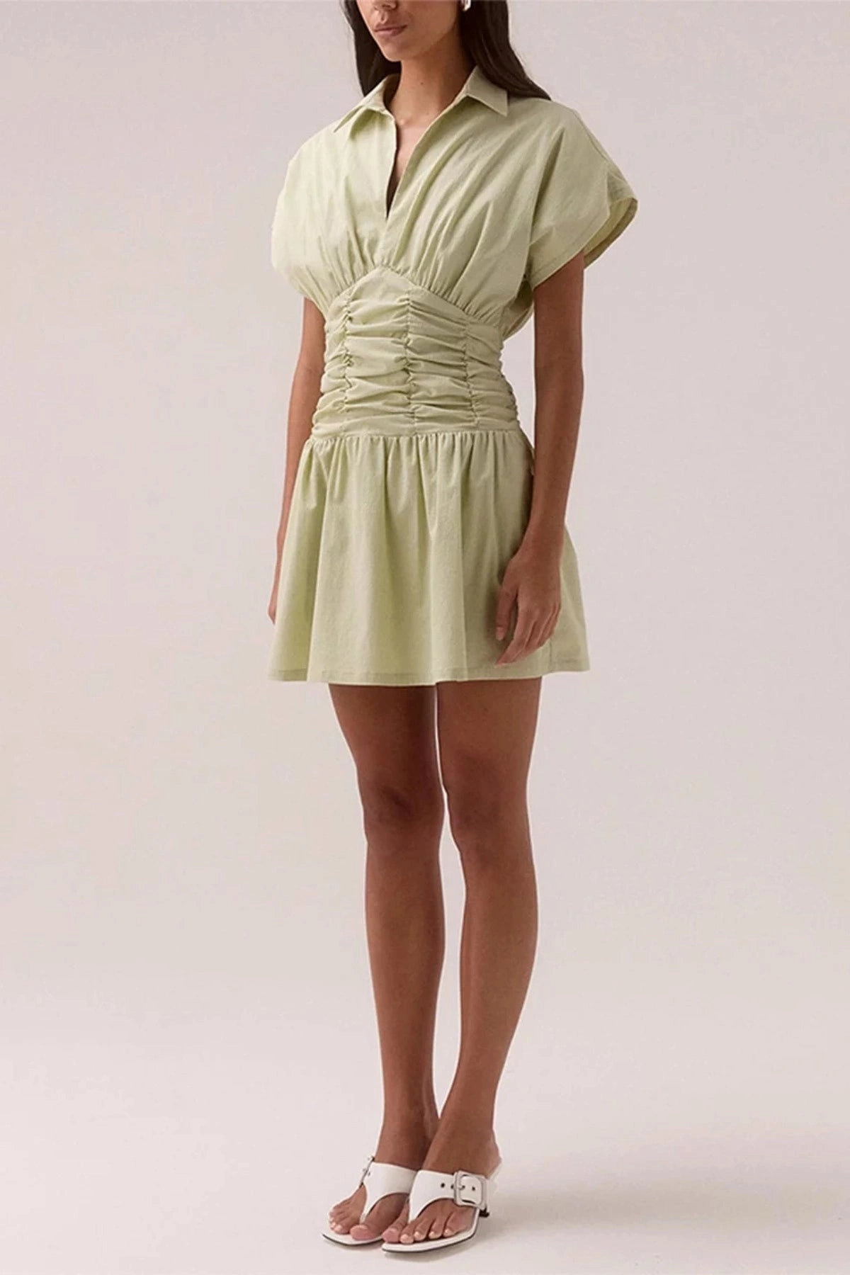 Stellar Mini Dress Aloe Comfy Look Flattering bodycon dress