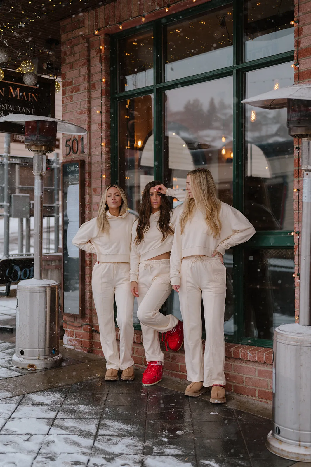 STRAIGHT LEG SWEATPANTS // BUTTER