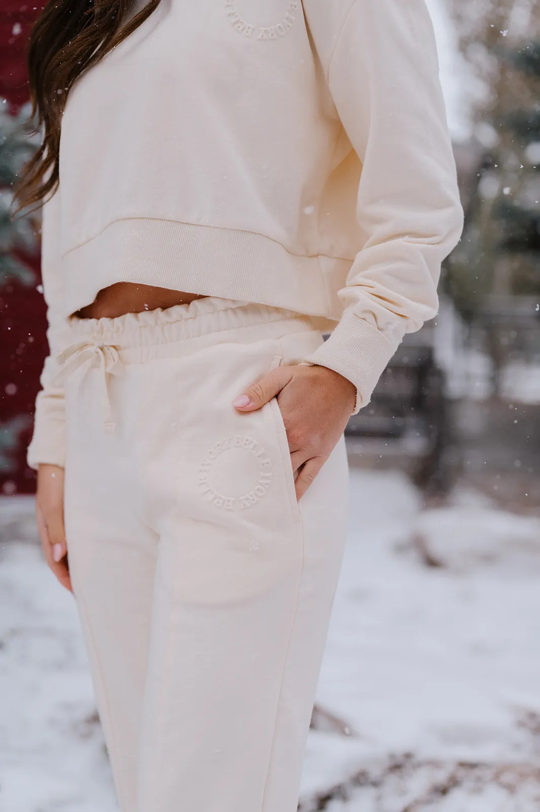STRAIGHT LEG SWEATPANTS // BUTTER