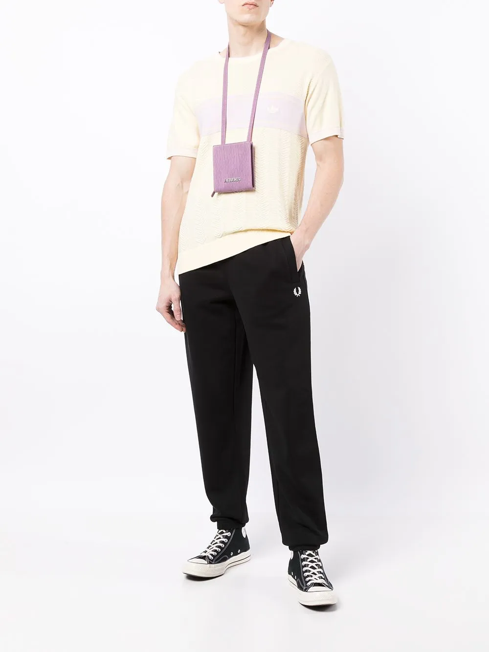 straight-leg sweatpants