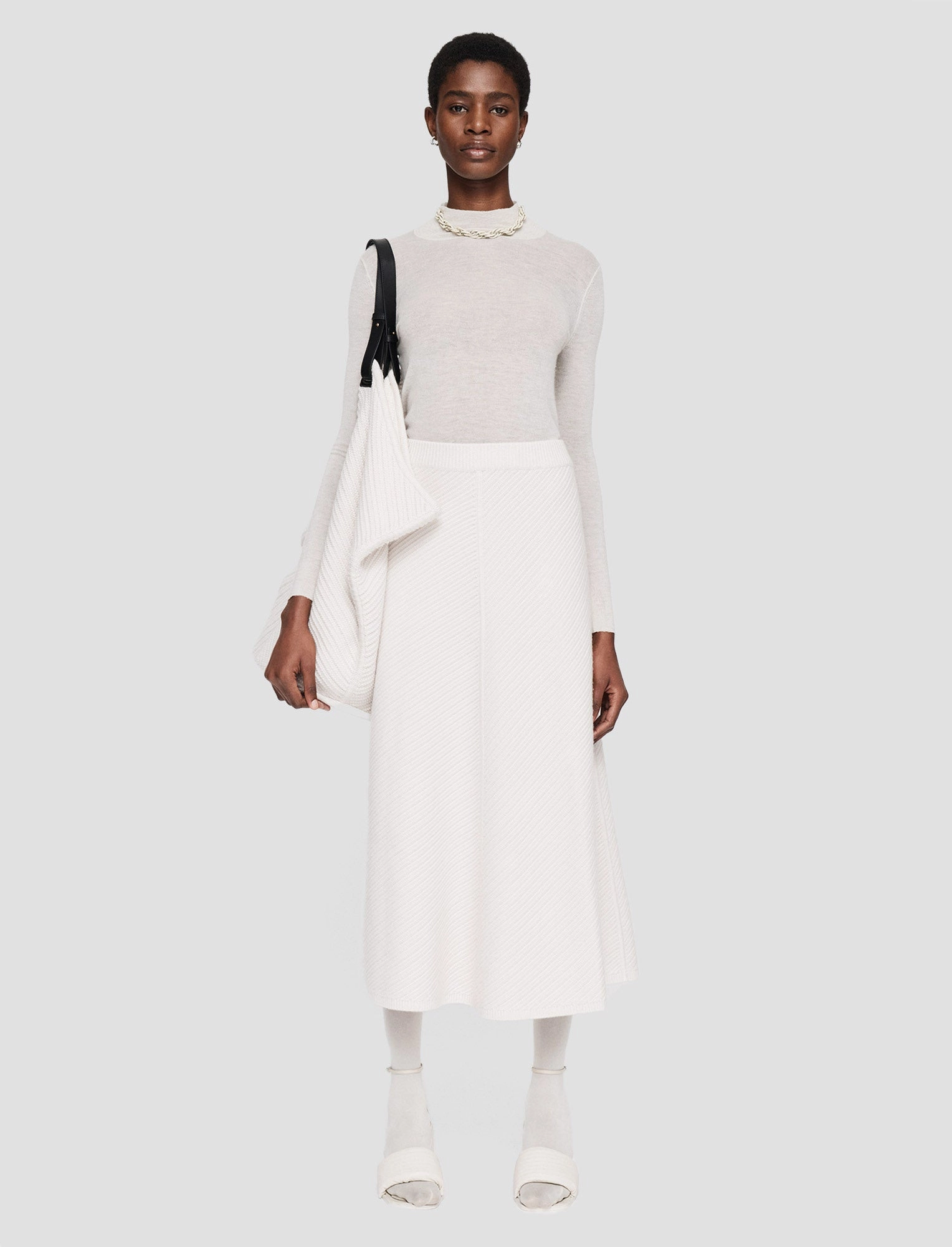 Diagonal Knit Skirt Tear Resistant Material