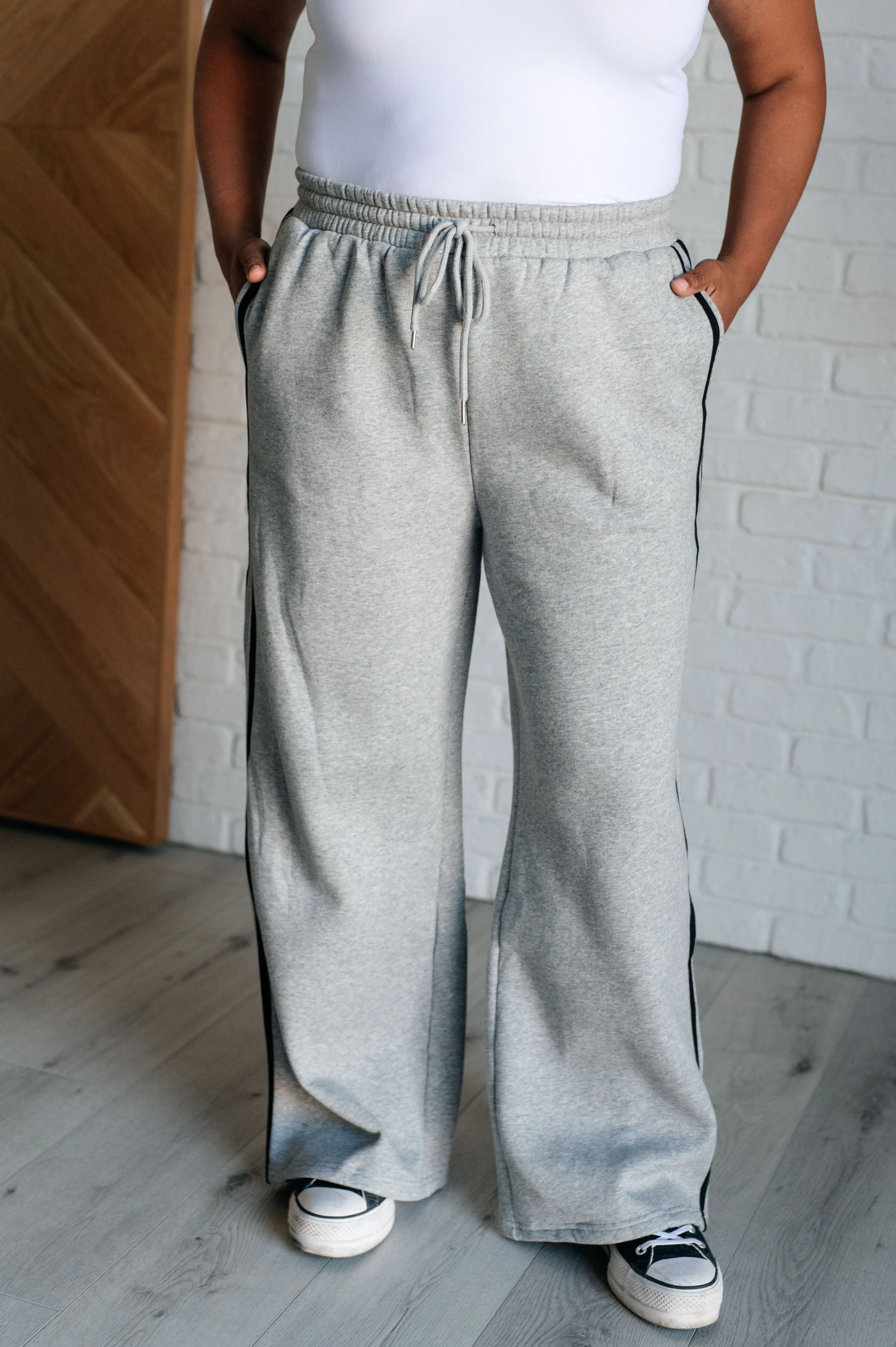 Stripe Detail Sweatpants