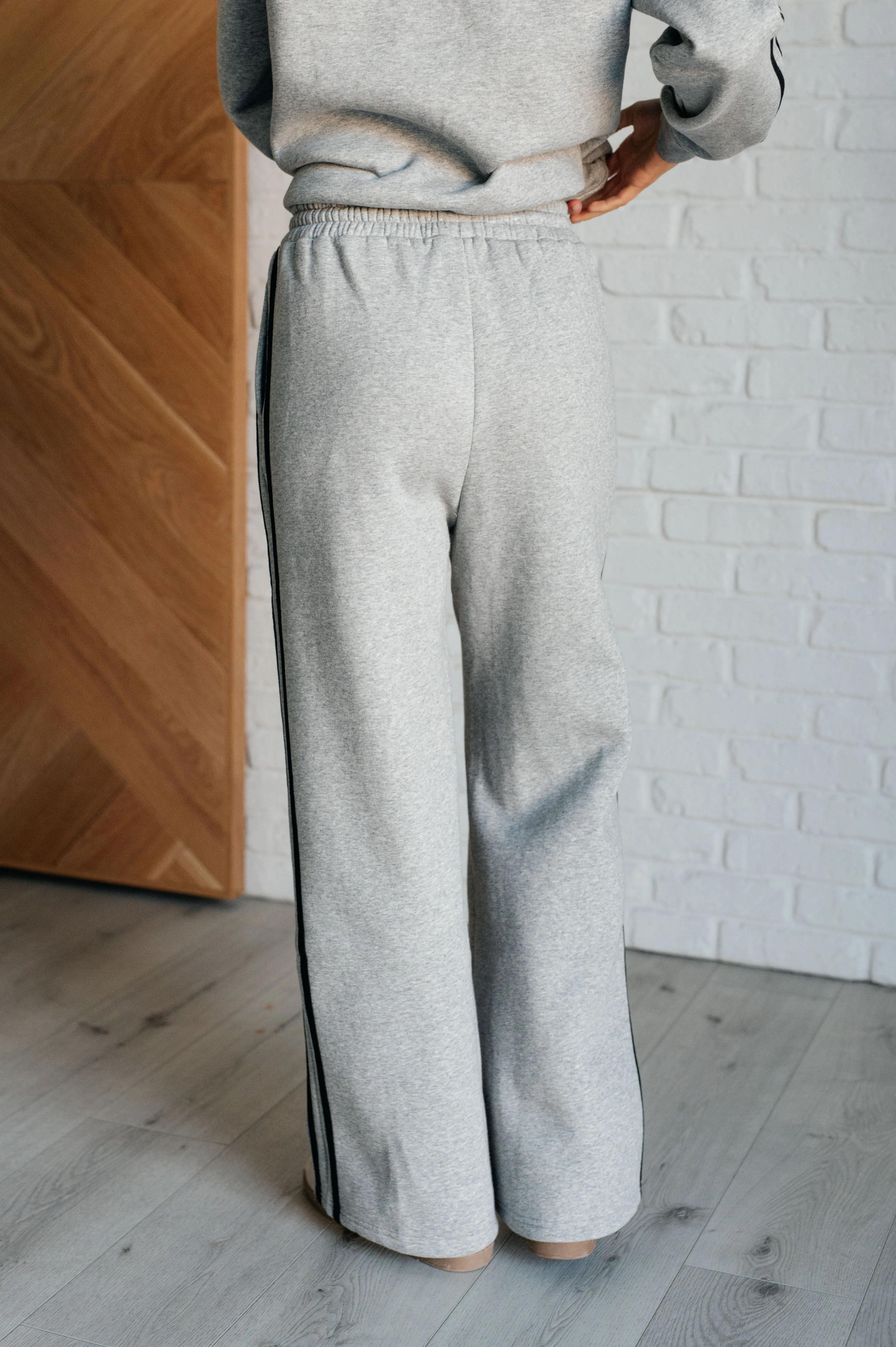 Stripe Detail Sweatpants