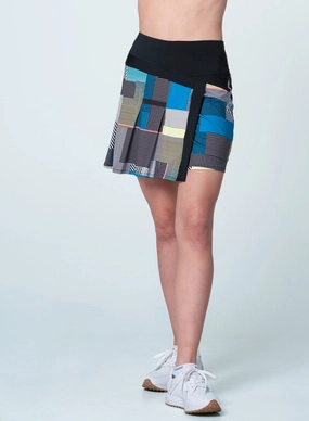 Stripe It Up Skort Slim Fit Design Durable Hem
