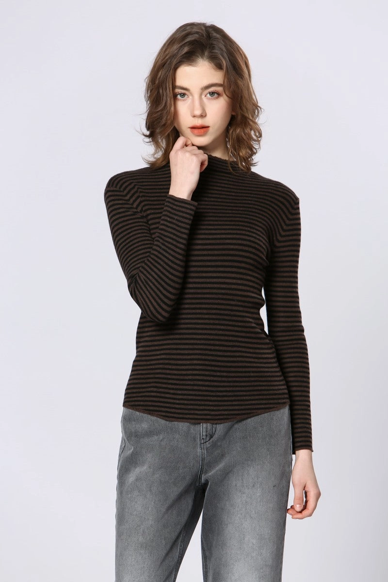 EasyCareMaterial STRIPE LONG SLEEVE SHIRT