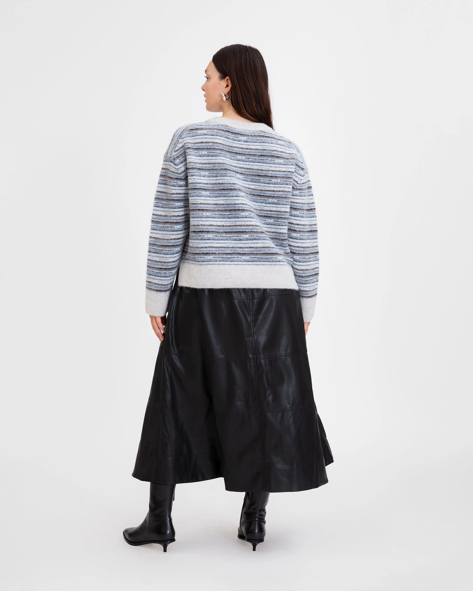Vegan Leather Hudson Skirt No Pinch