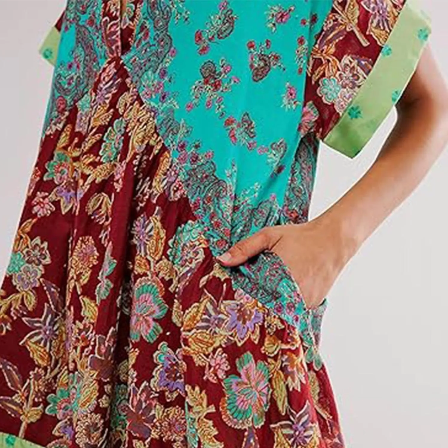 Summer Dresses for Women Hot Short Mini Dress Babydoll Dress Boho Floral Flowy Y2k Mini Sundresses 2025