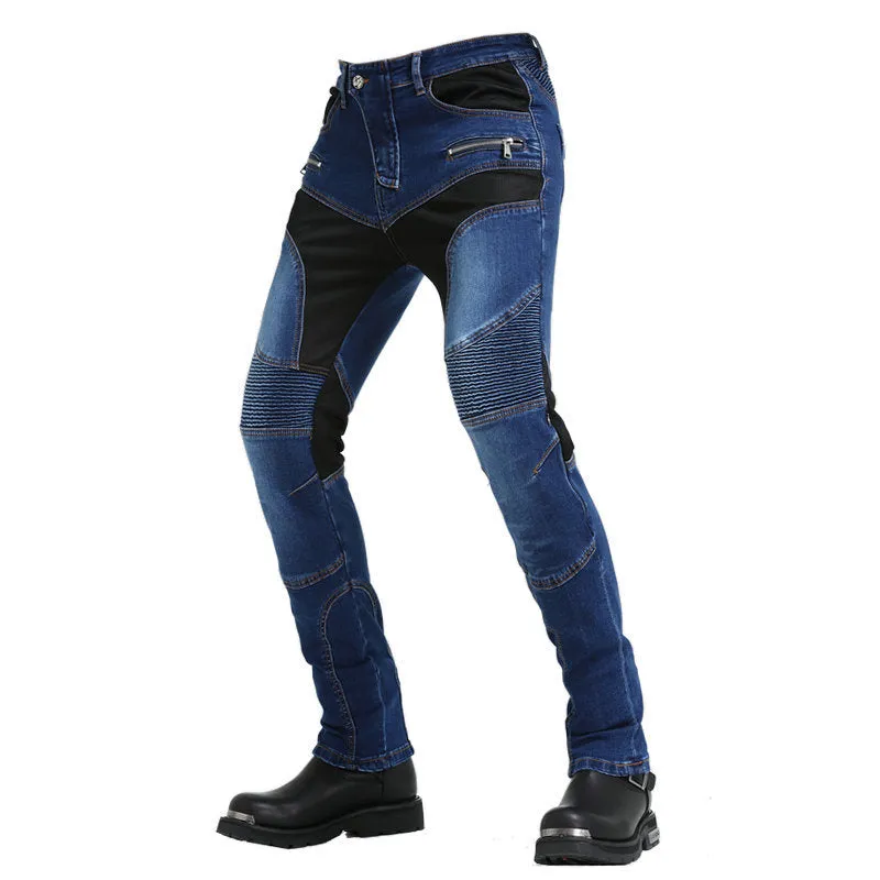Summer Kevlar Motorcycle Jeans With Protection Gear