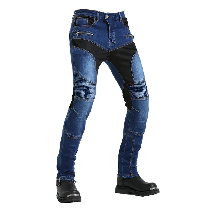 Summer Kevlar Motorcycle Jeans With Protection Gear