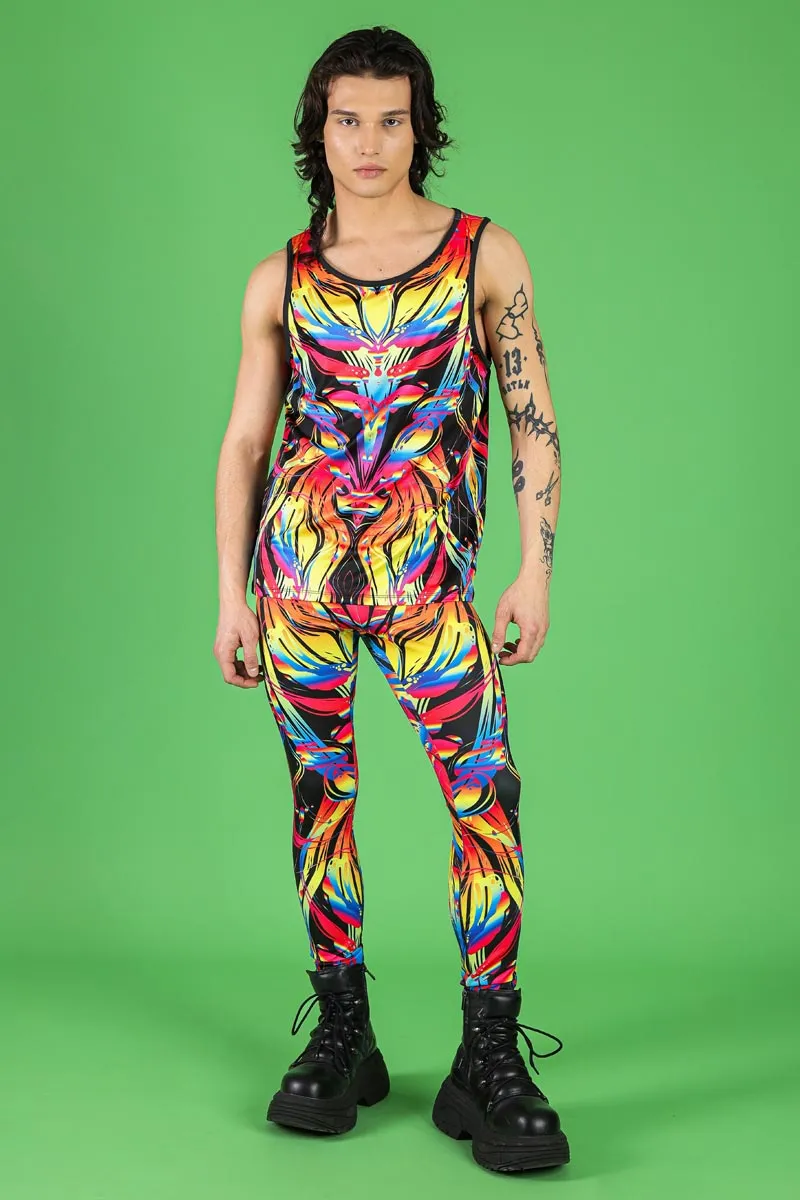 Sunset Love Men's Leggings