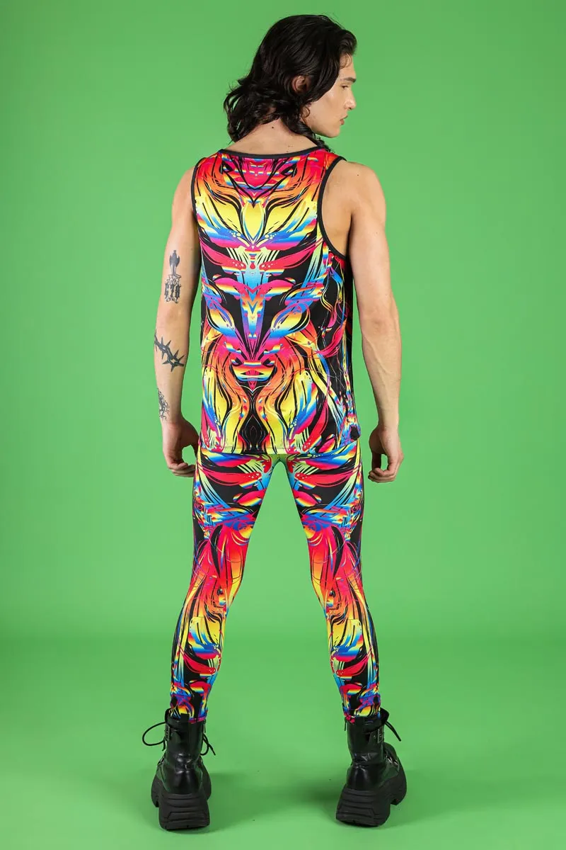 Sunset Love Men's Leggings